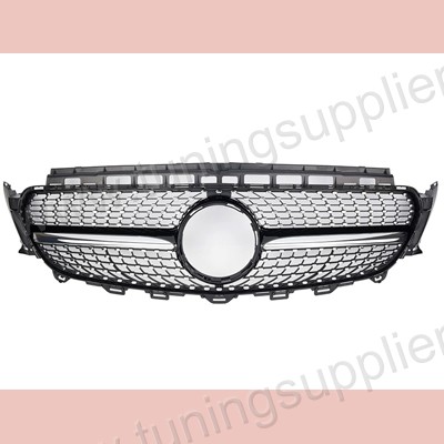 W213 DIAMOND GB/SIL GRILLE FOR MERCEDES BENZ