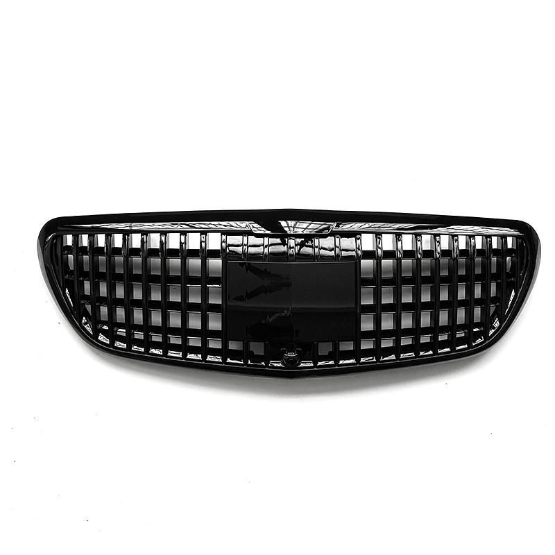 W213 MAYBACHE STYLE GRILLE GB/SIL FOR REGULAR CAR For Mercedes Benz