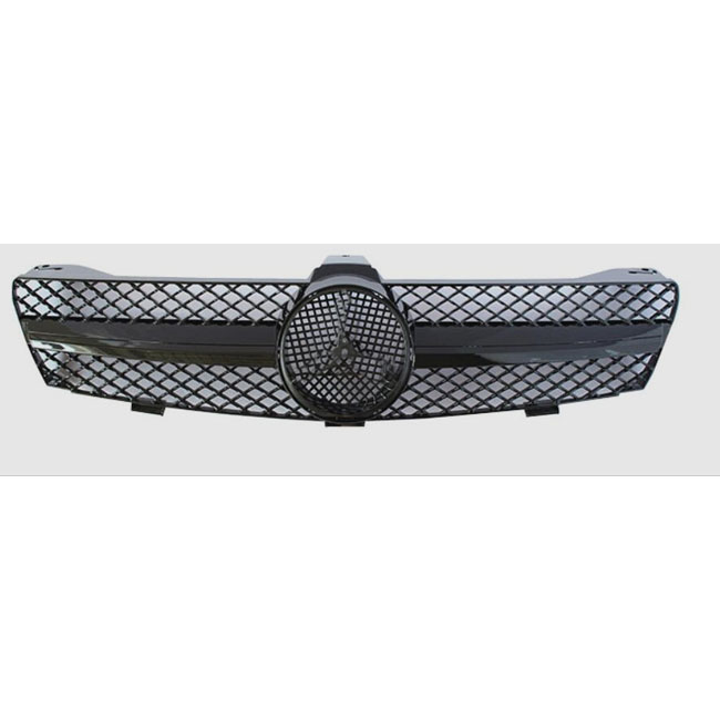 W219 DIAMOND STYLE GRILLE  GB/SIL For Mercedes Benz