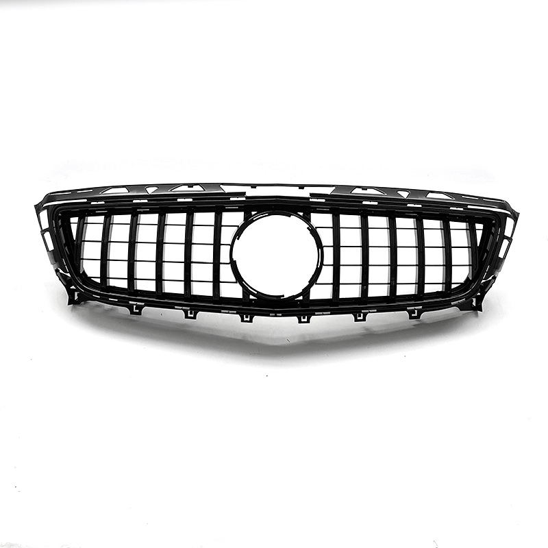 W218 GTR STYLE GRILLE GB/SIL For Mercedes Benz