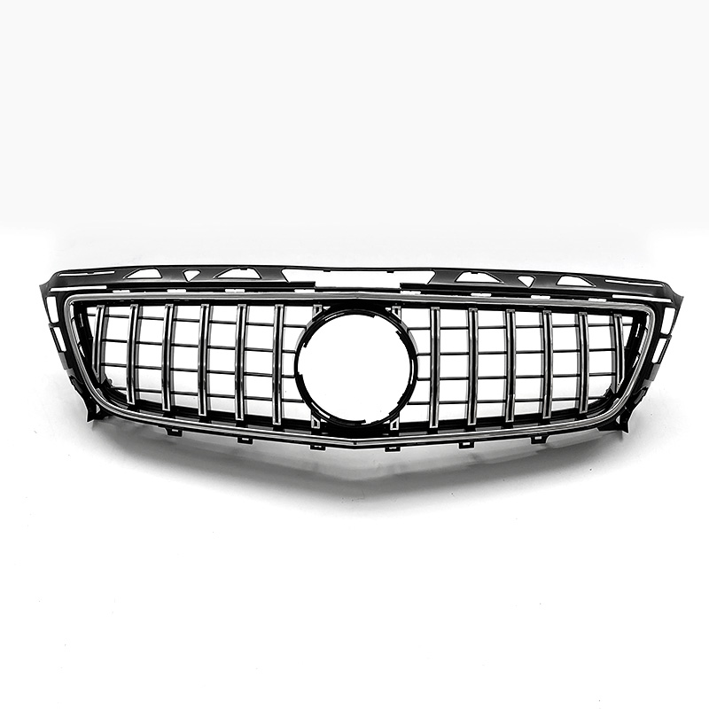 W218 GTR STYLE GRILLE FOR REAL CLS63 CAR GB/SIL For Mercedes Benz