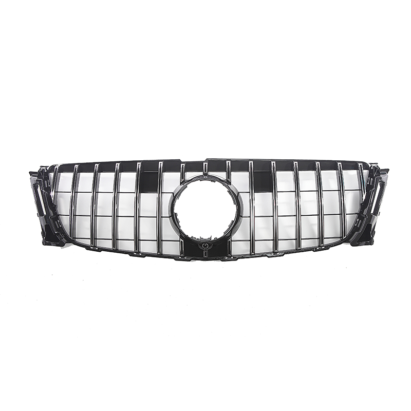 GL X166 GTR STYLE GRILLE GB/SIL FOR REGULAR CAR For Mercedes Benz