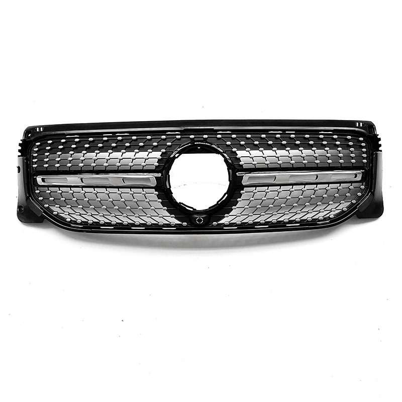 X247 DIAMOND GB/SIL  GRILLE For Mercedes Benz