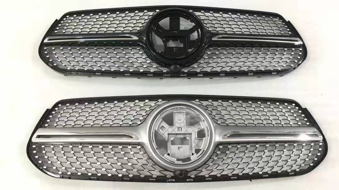 GLE W167 DIAMOND BLK/SIL GRILLE FOR 2020+ FOR REGUALR CAR